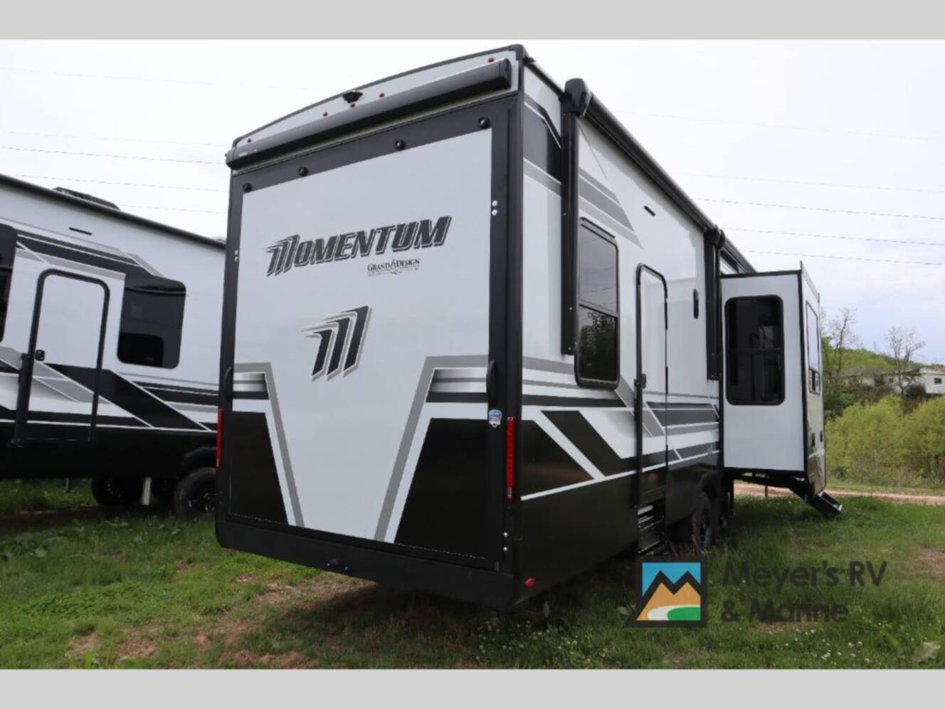 A photo of this 2026 Grand Design Momentum G-Class 350G