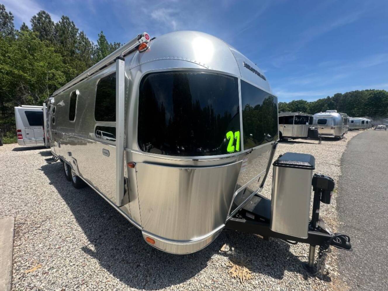 A photo of this 2026 Airstream Globetrotter 27FB
