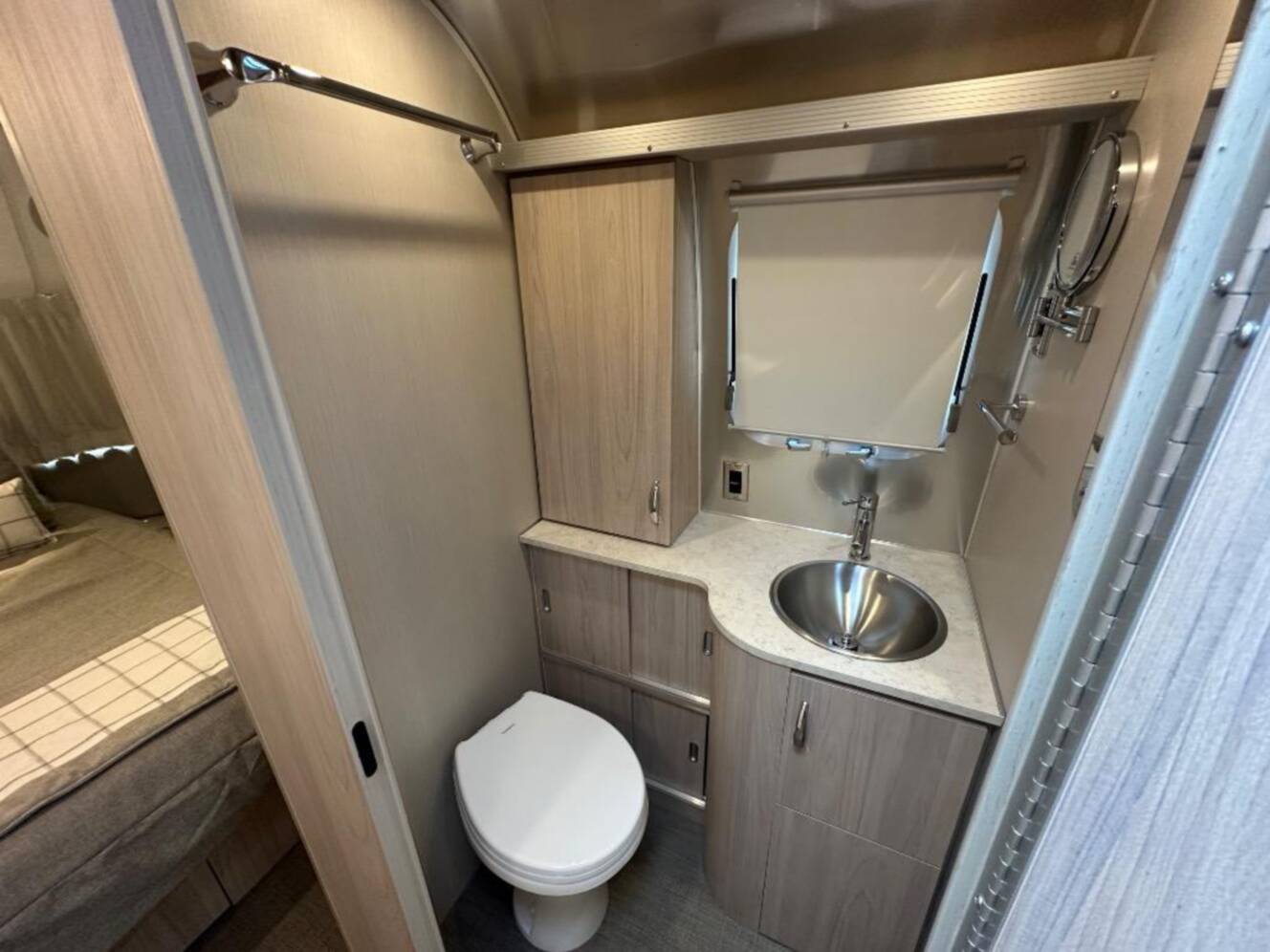 A photo of this 2026 Airstream Globetrotter 27FB