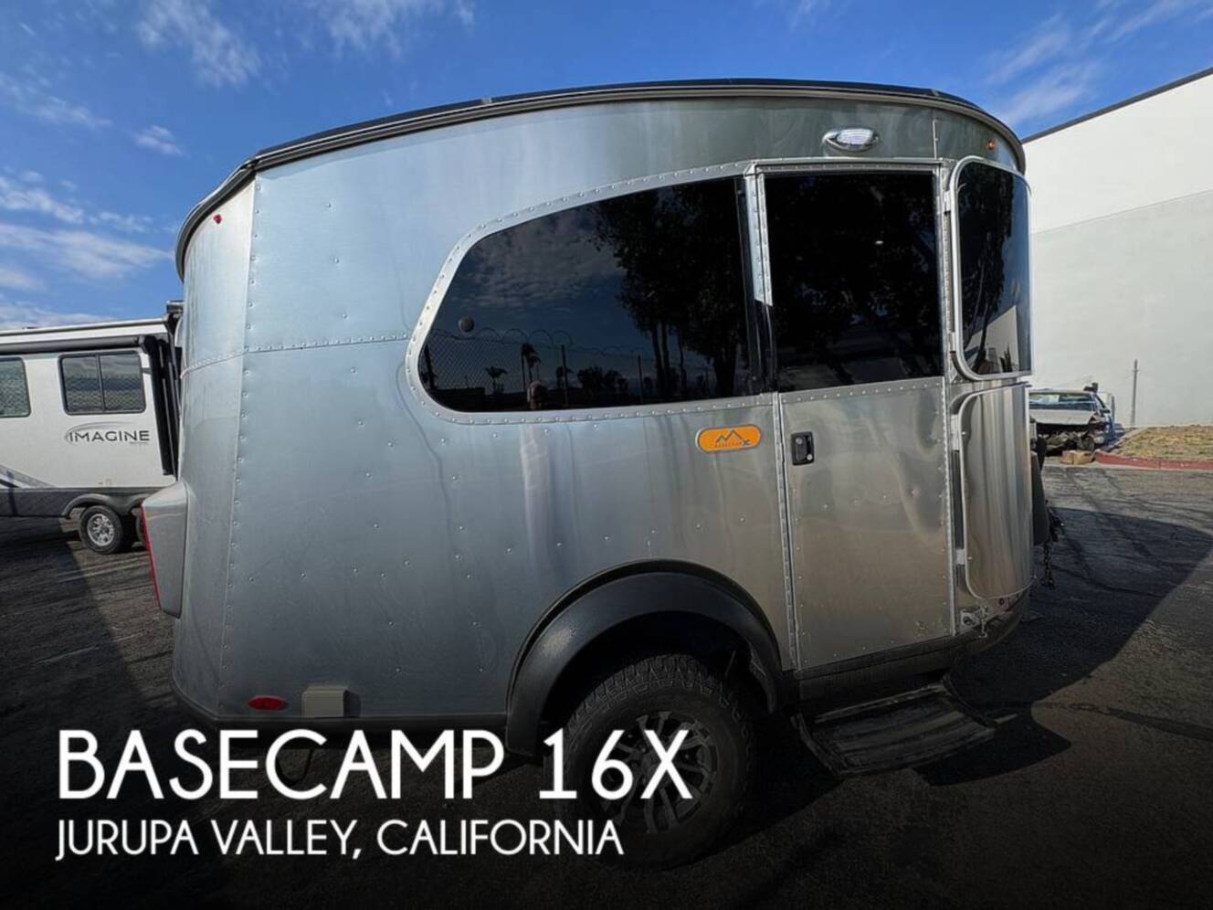A photo of this 2022 Airstream Basecamp 16X