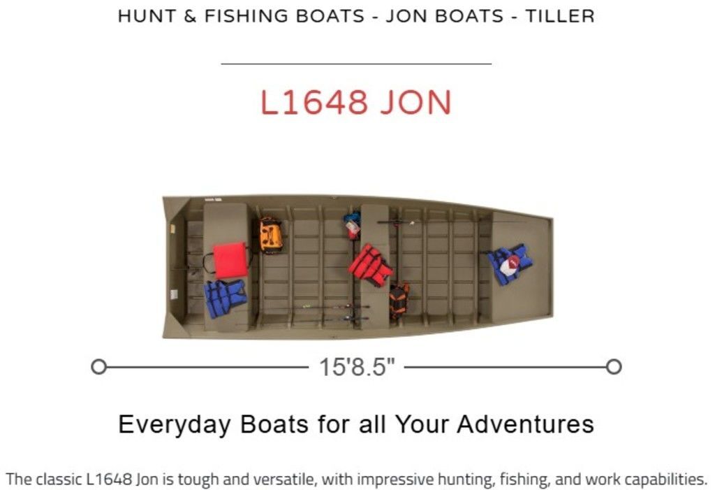 2025 Lowe Boats L1648 Jon in spring TX