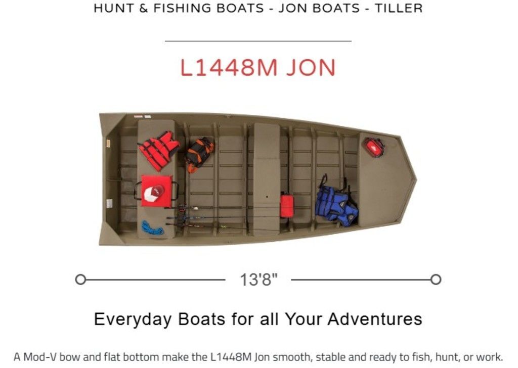 2025 Lowe Boats L1448M Jon in spring TX
