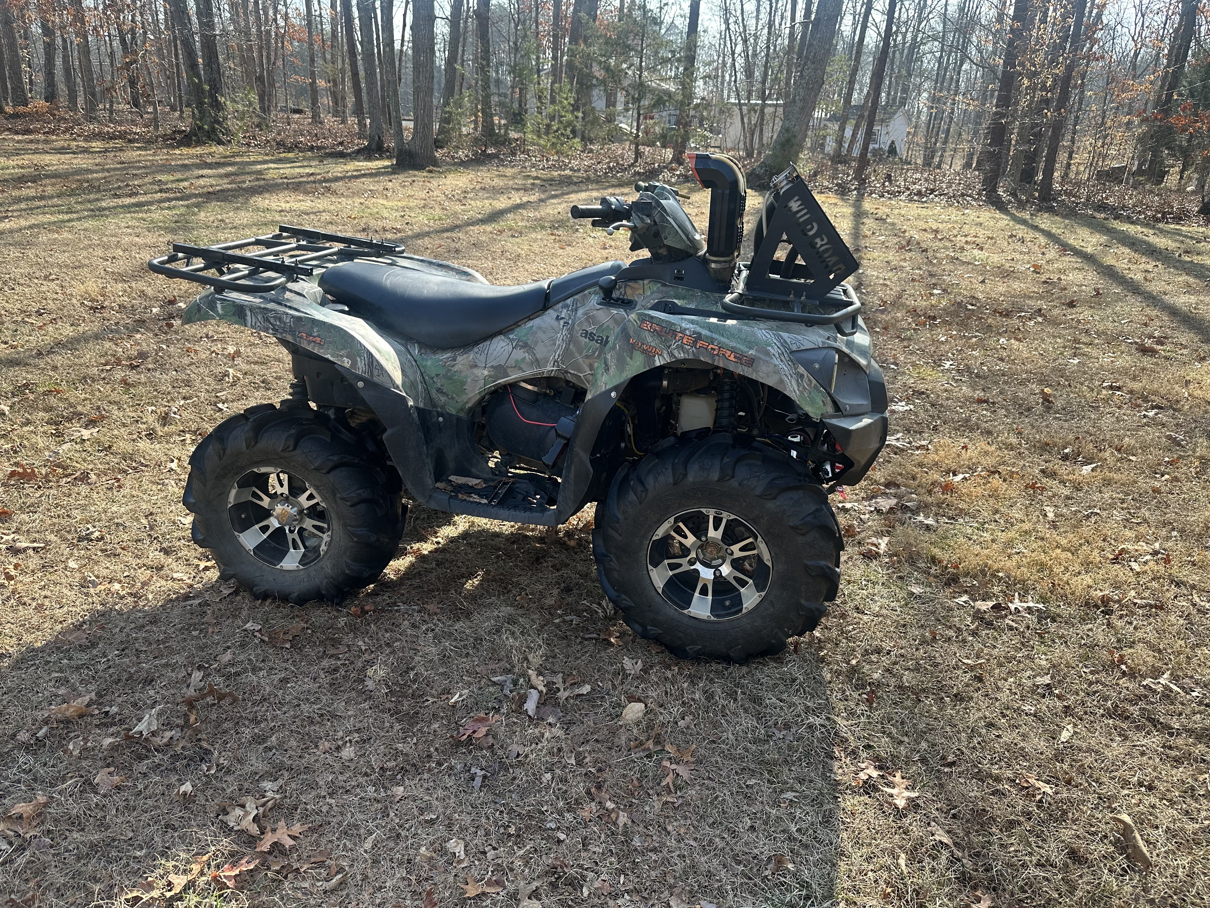 2016 Kawasaki BRUTE FORCE 750 4X4I EPS CAMO in orange VA