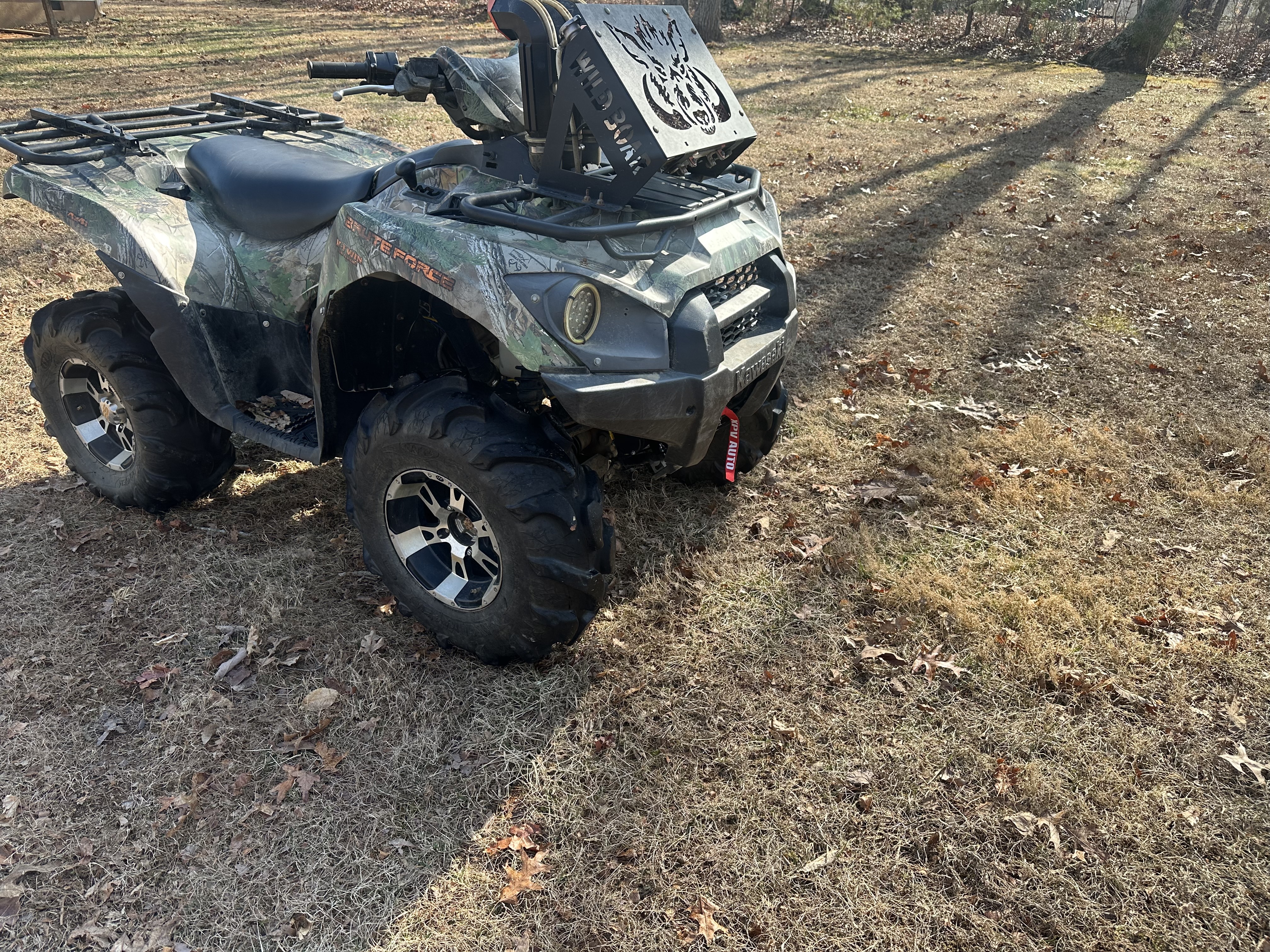 2016 Kawasaki BRUTE FORCE 750 4X4I EPS CAMO Recreation/Utility ATV