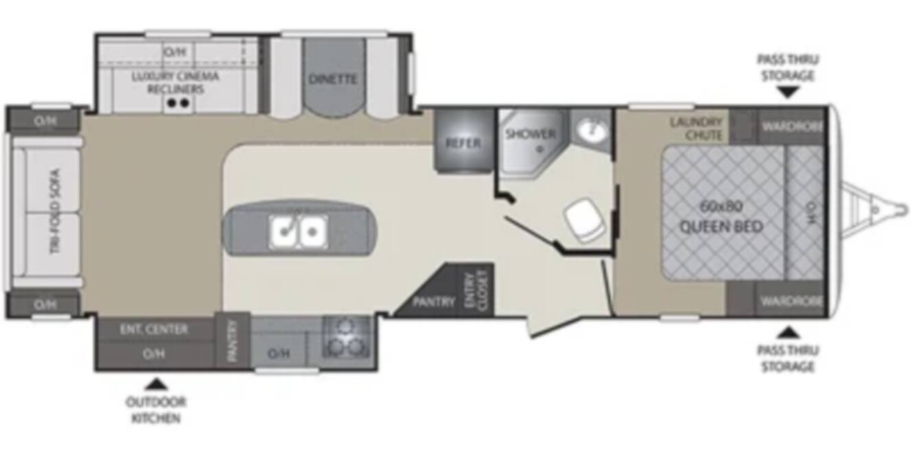 A photo of this 2017 Keystone BULLET PREMIER 30RIPR