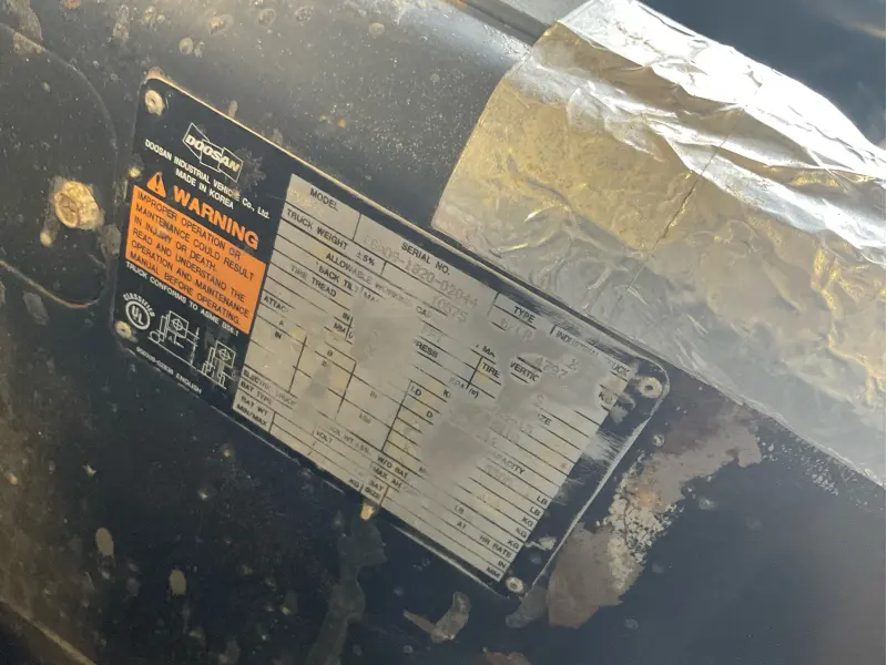 DOOSAN G30E-5