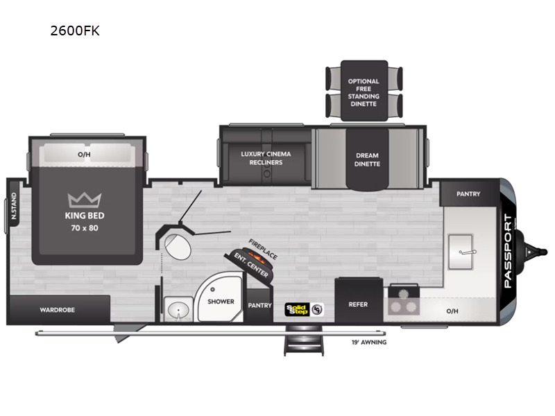 2024 Keystone Rv Passport GT 2600FK in gambrills MD