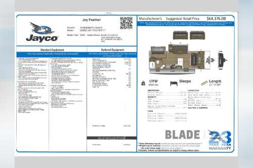 2026 Jayco Jay Feather 23MBD in mt. vernon WA