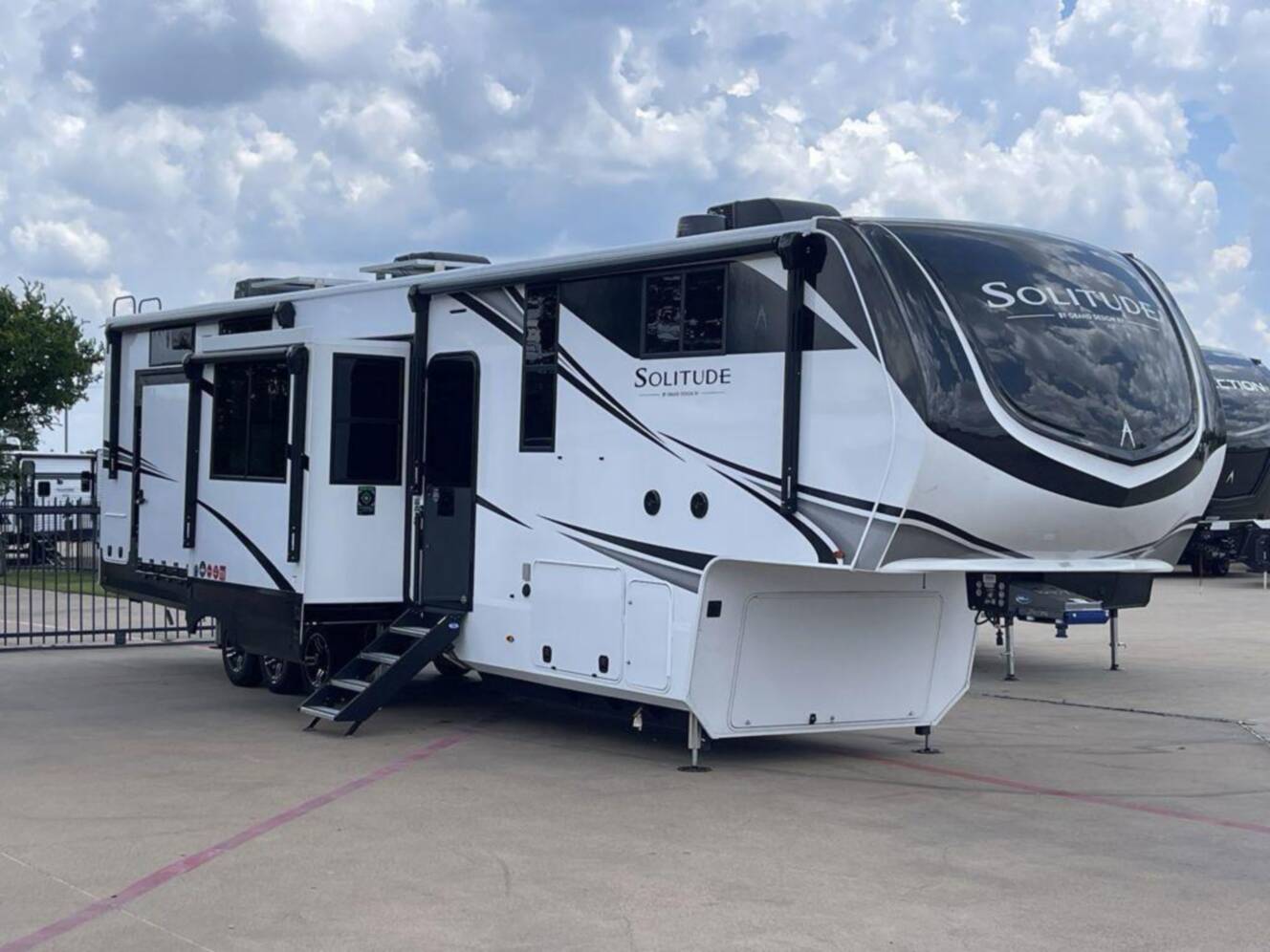 A photo of this 2026 Grand Design Solitude 414LJMJ