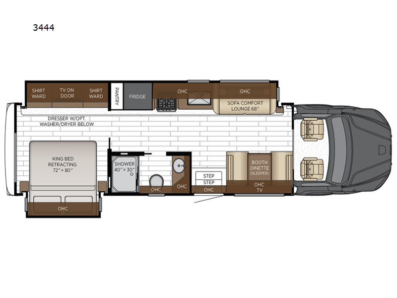 A photo of this 2026 Newmar GRAND STAR 3444