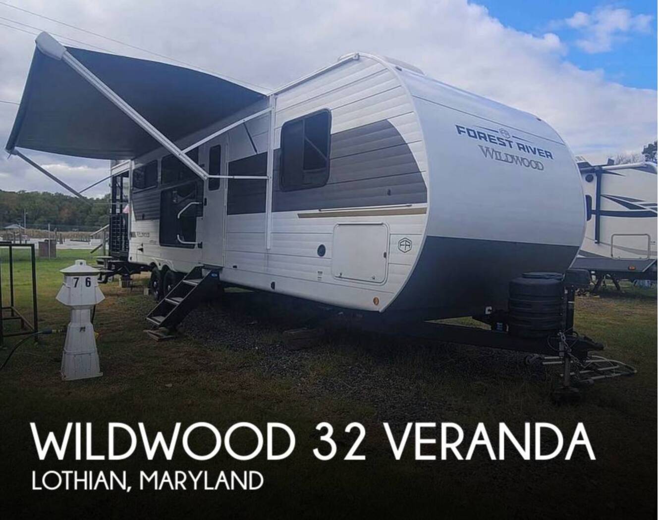 A photo of this 2025 Forest River Wildwood 32 Veranda