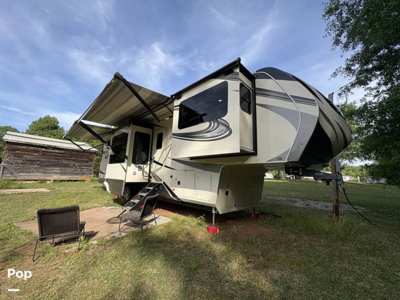 A photo of this 2021 Grand Design Solitude 380FL-R