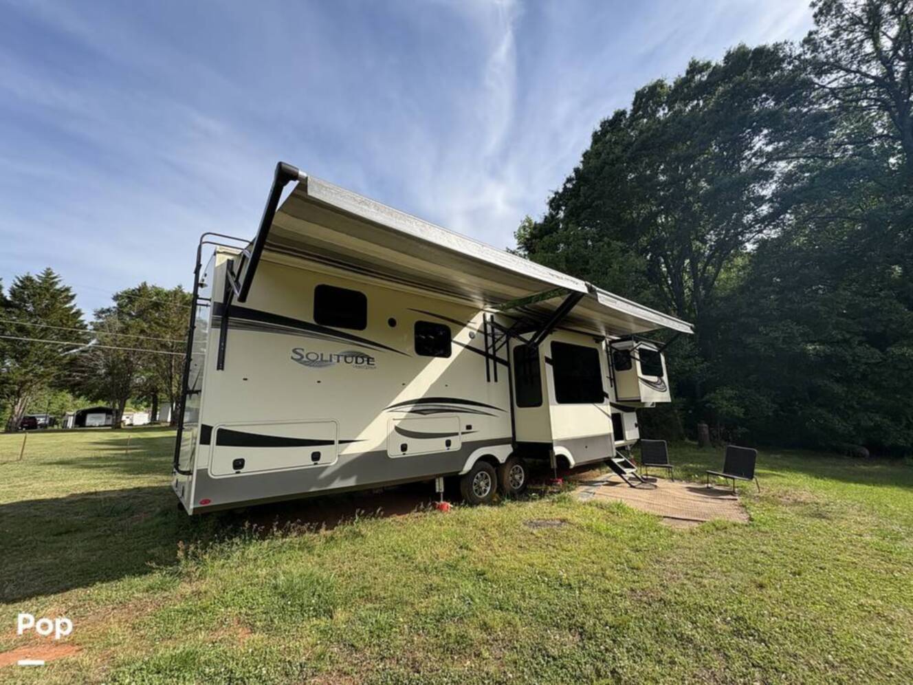 A photo of this 2021 Grand Design Solitude 380FL-R