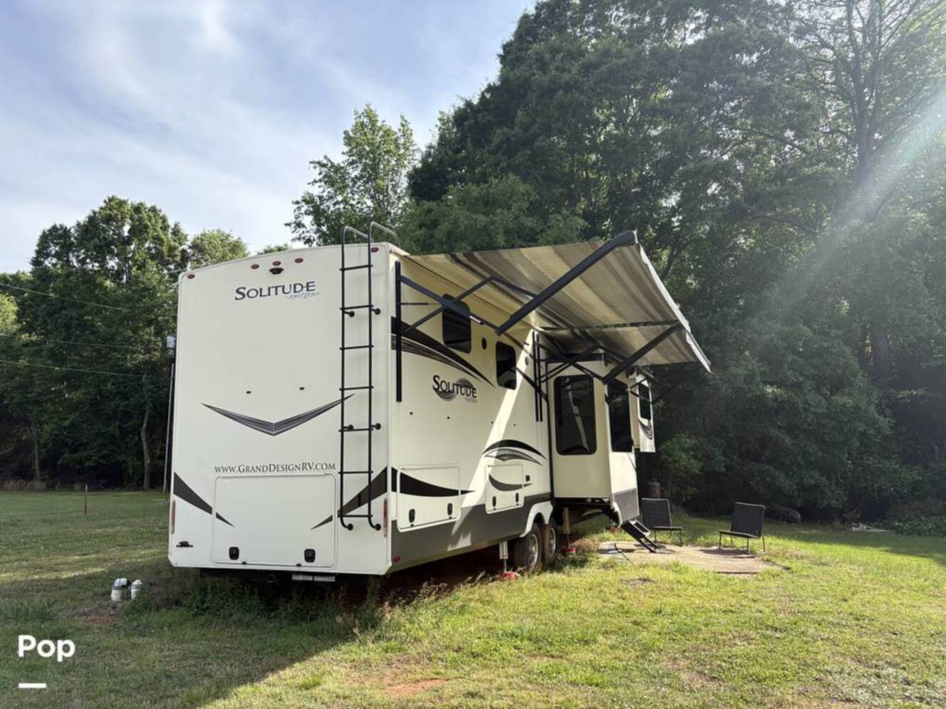 A photo of this 2021 Grand Design Solitude 380FL-R