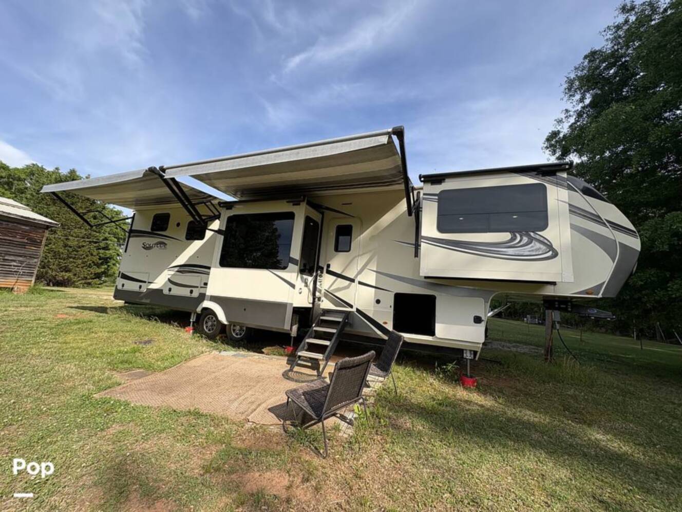 A photo of this 2021 Grand Design Solitude 380FL-R
