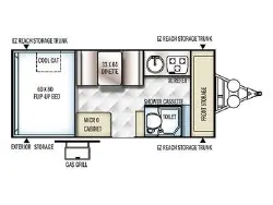 2017 FOREST RIVER ROCKWOOD PREMIER 214A HW