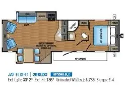 2017 JAYCO JAY FLIGHT 29RLDS