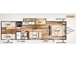 2015 FOREST RIVER WILDWOOD 281QBXL