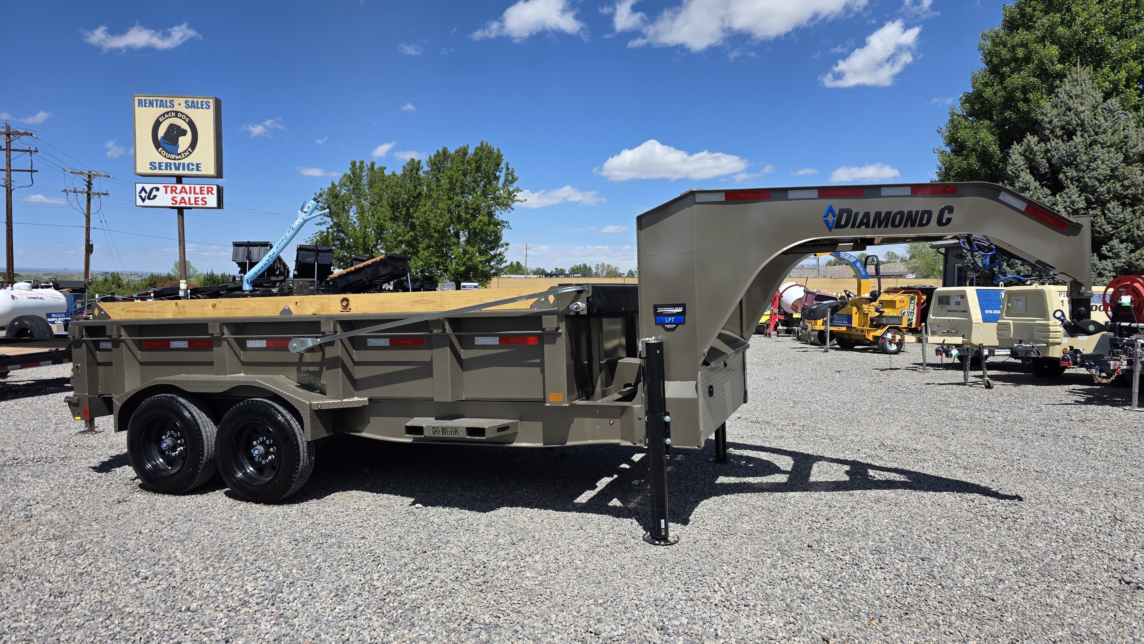 2026 DIAMOND C LPT-GN208 14' HD DUMP TRAILER PSE 18,000 GVWR in Montrose, CO