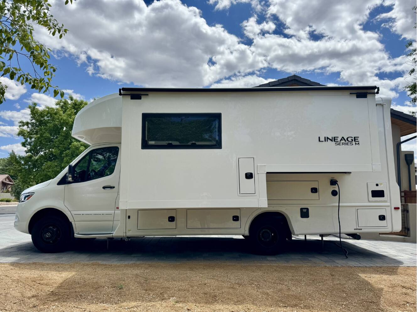 A photo of this 2026 Grand Design LINEAGE SERIES M 25FW