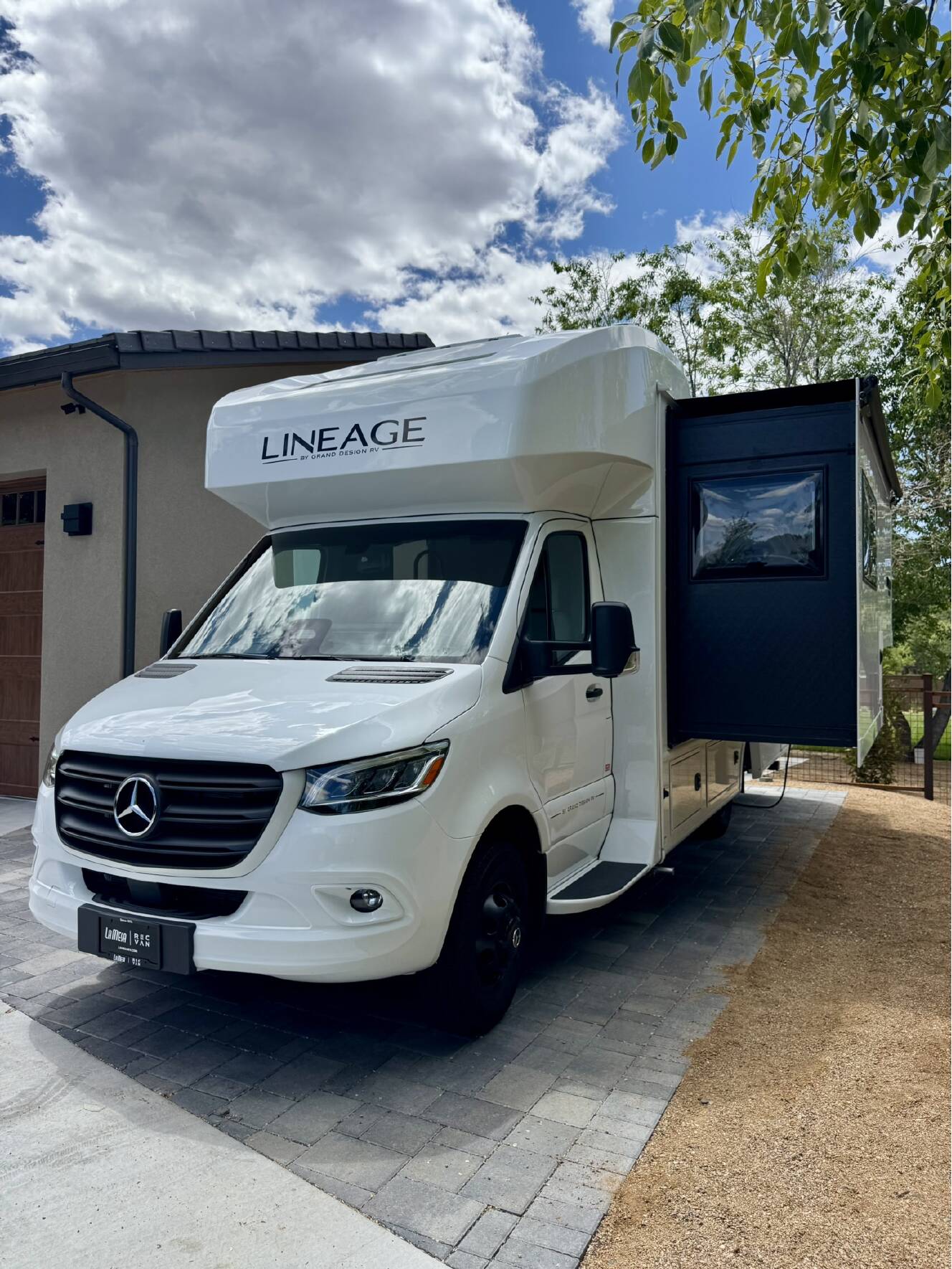 A photo of this 2026 Grand Design LINEAGE SERIES M 25FW