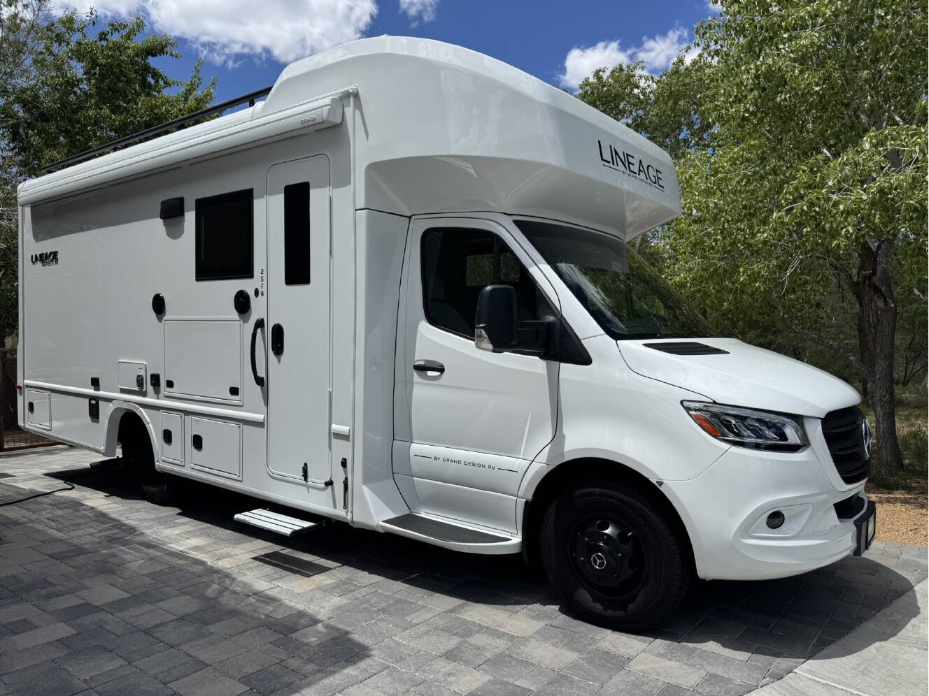 A photo of this 2026 Grand Design LINEAGE SERIES M 25FW