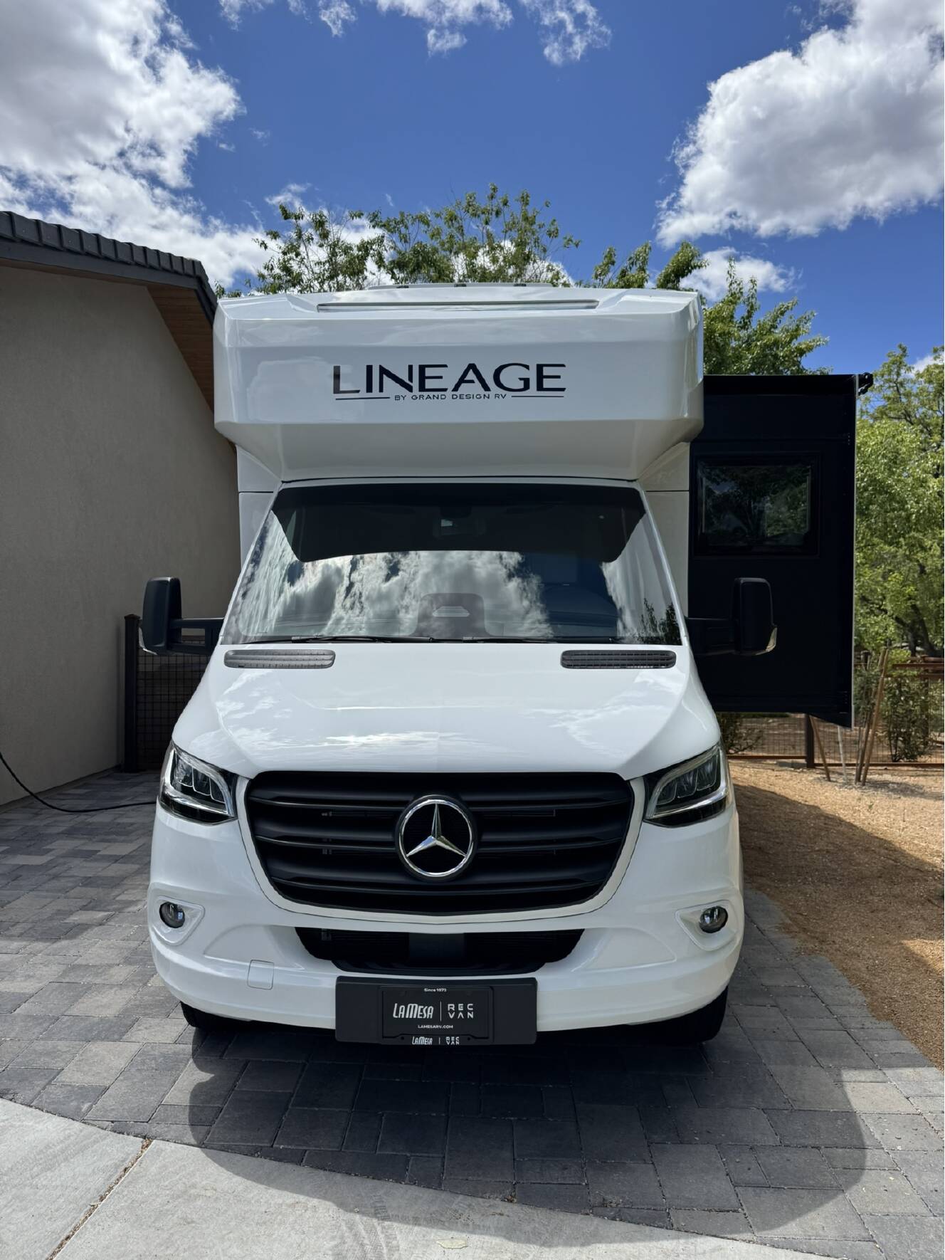 A photo of this 2026 Grand Design LINEAGE SERIES M 25FW