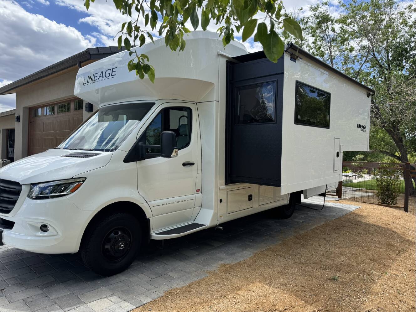 A photo of this 2026 Grand Design LINEAGE SERIES M 25FW