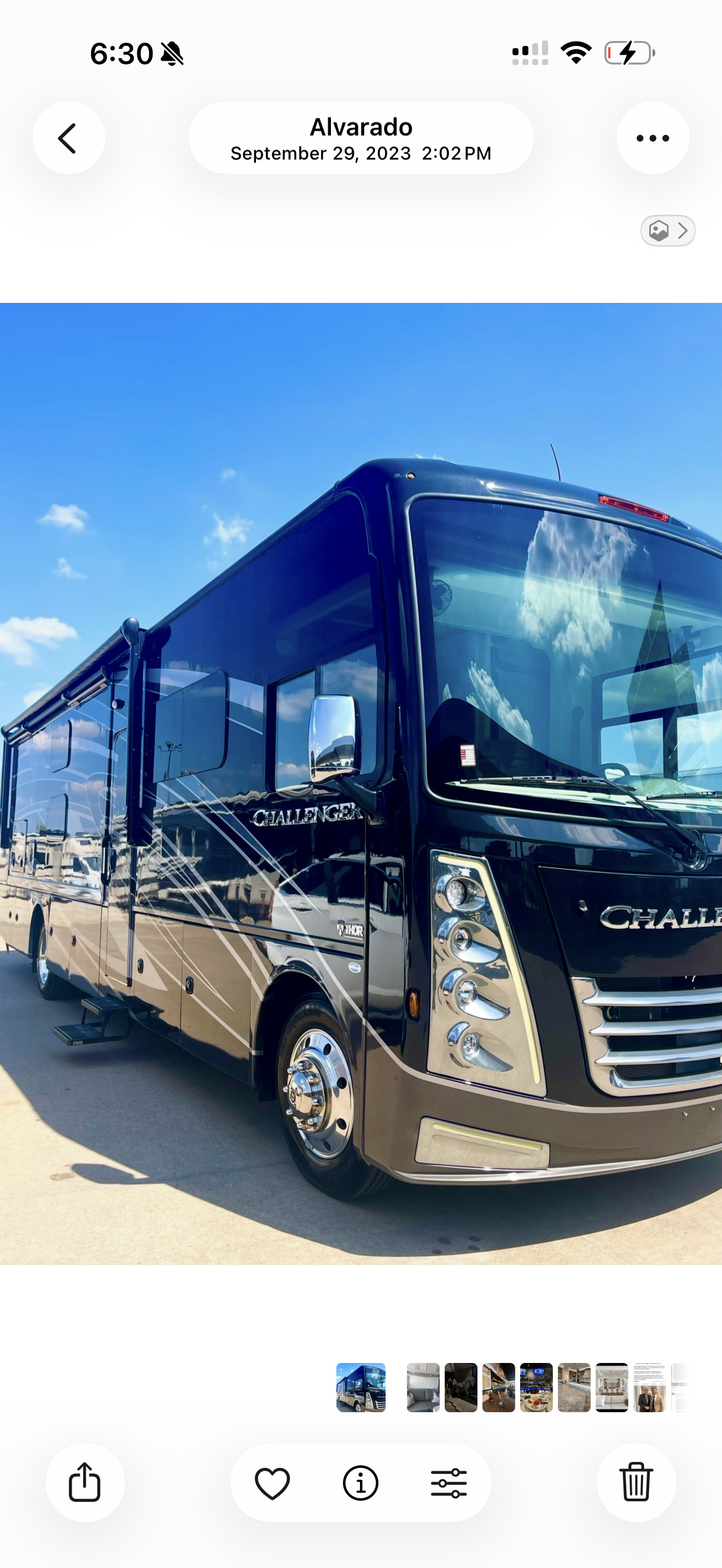 2023 Thor Motor Coach CHALLENGER 37DS RV