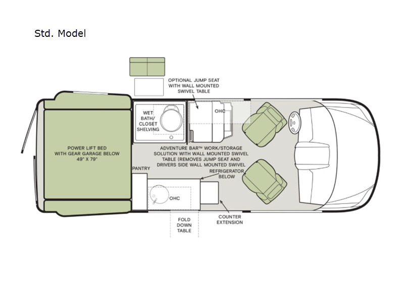 2026 Tiffin Motorhomes GH1 19AV with OWL GHX UPGRADE  BASE in navasota TX