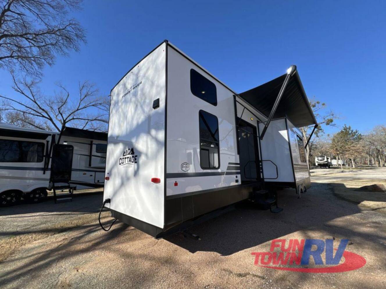 A photo of this 2025 Forest River Rv Cedar Creek Cottage 40CBK