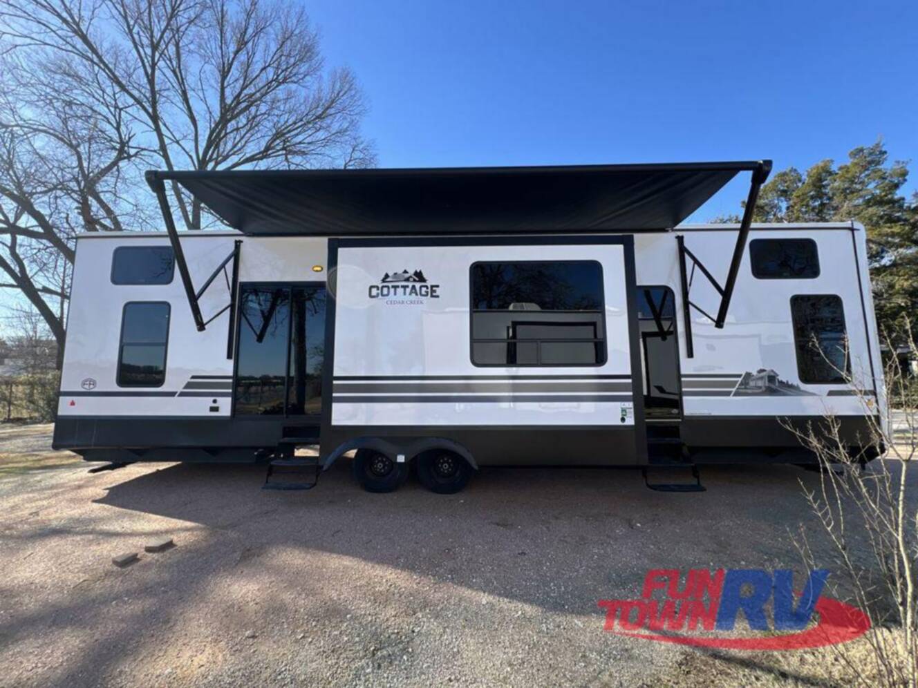 A photo of this 2025 Forest River Rv Cedar Creek Cottage 40CBK