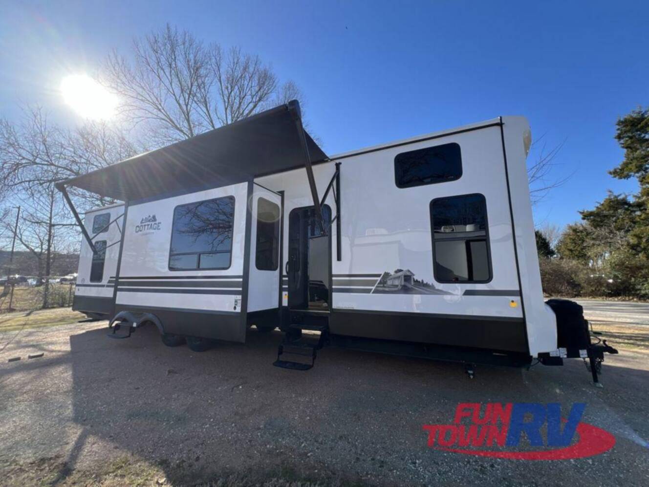 A photo of this 2025 Forest River Rv Cedar Creek Cottage 40CBK