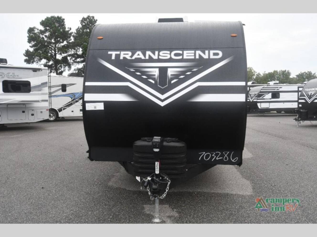 A photo of this 2026 Grand Design Transcend Xplor 325BHT