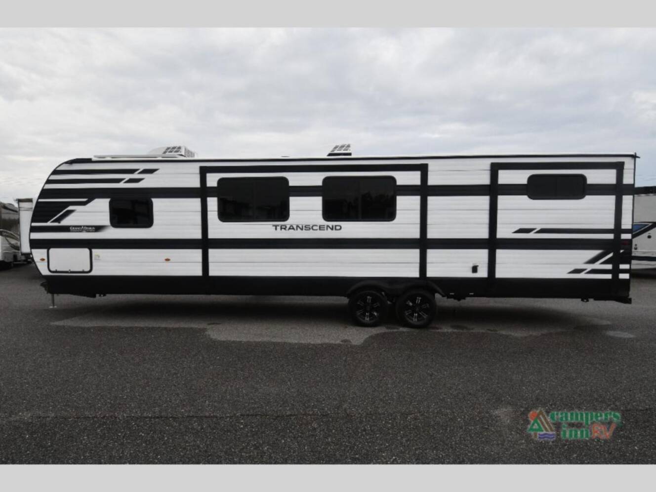 A photo of this 2026 Grand Design Transcend Xplor 325BHT