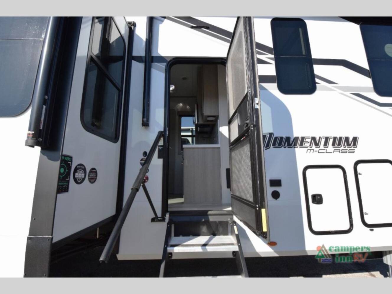 A photo of this 2025 Grand Design Momentum M-Class 395MS