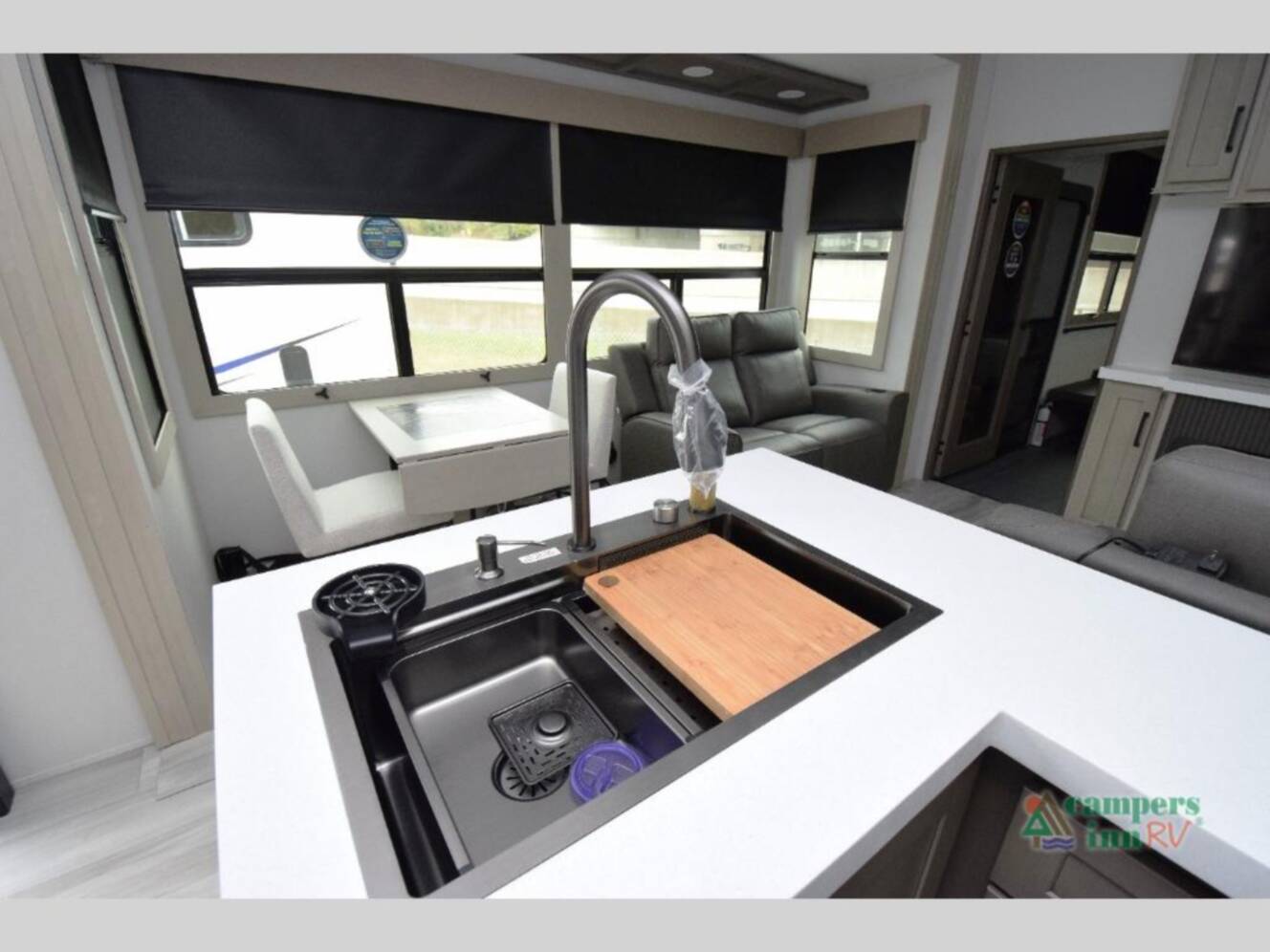A photo of this 2025 Grand Design Momentum M-Class 395MS