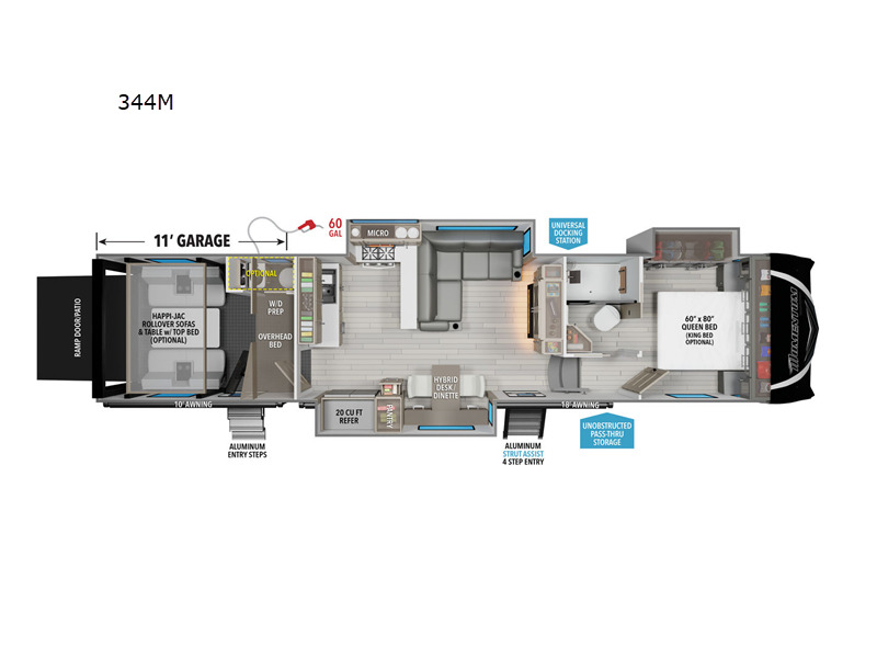 2025 Grand Design Momentum M-Class 344M in ripon CA