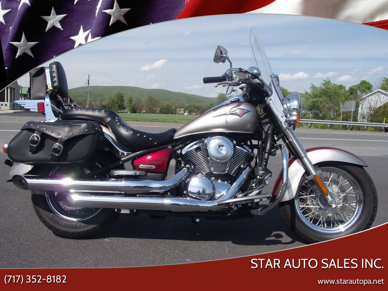 2009 Kawasaki Vulcan 900 CLASSIC LT Cruiser motorcycle