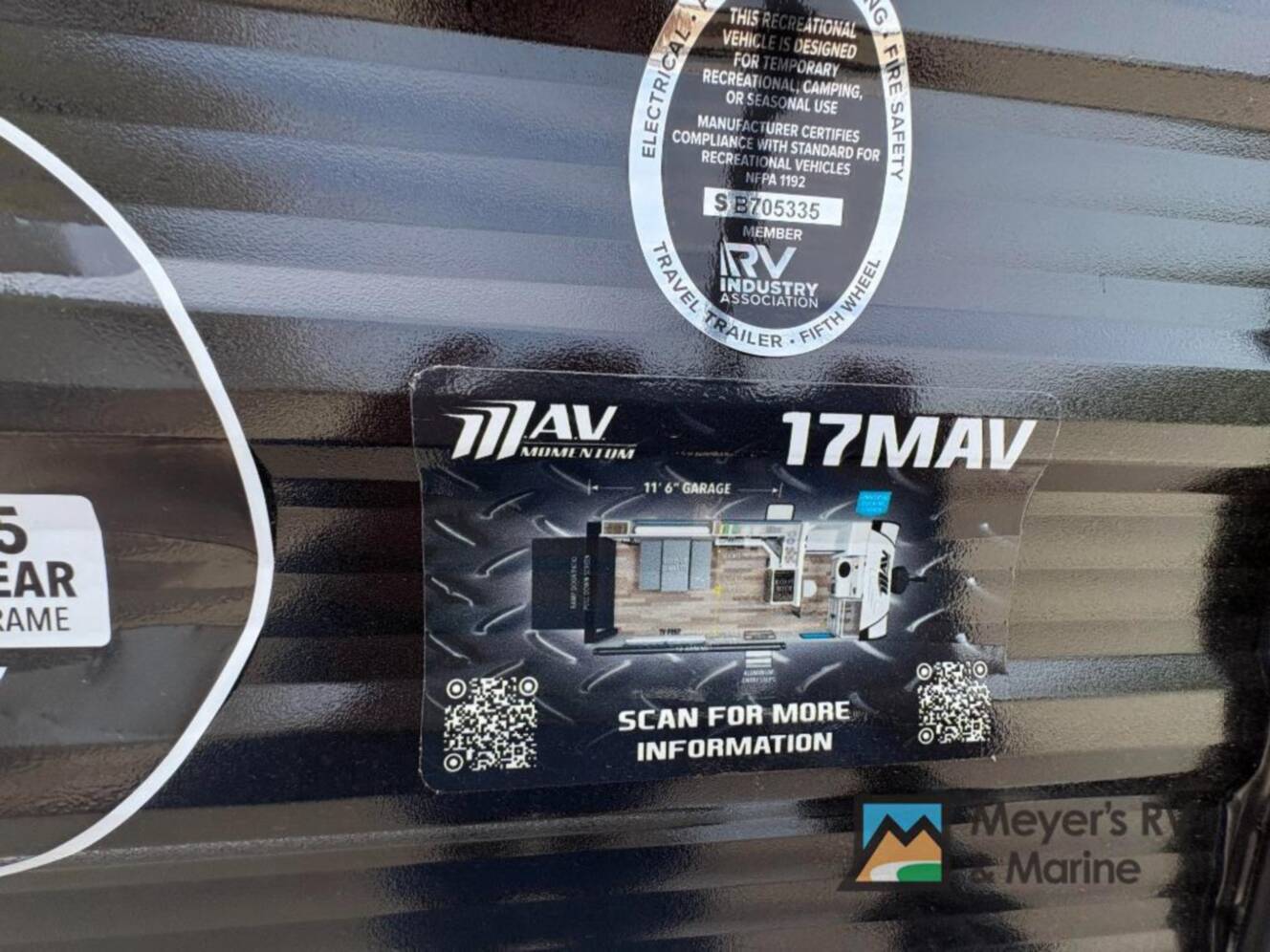 A photo of this 2026 Grand Design Momentum MAV 17MAV