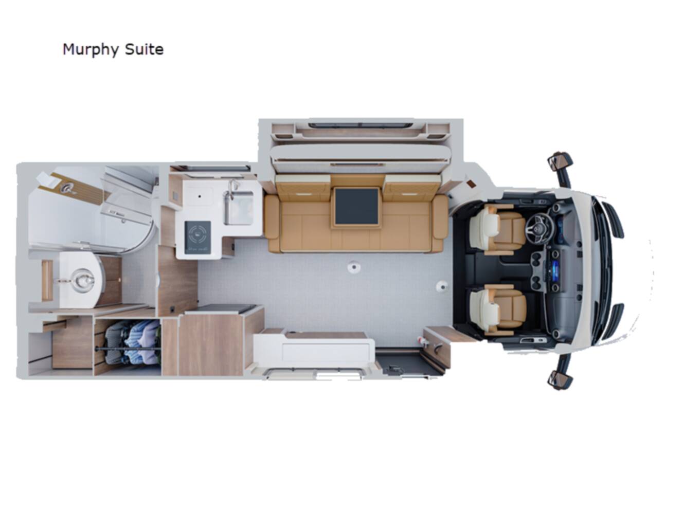 A photo of this 2026 Airstream Atlas 25MS Murphy Suite