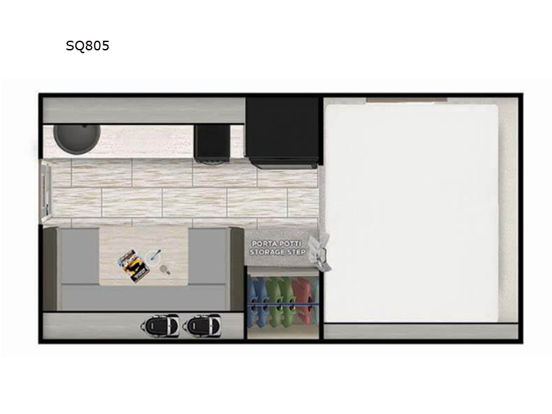 2025 Lance Squire Truck Campers 805 in snohomish WA