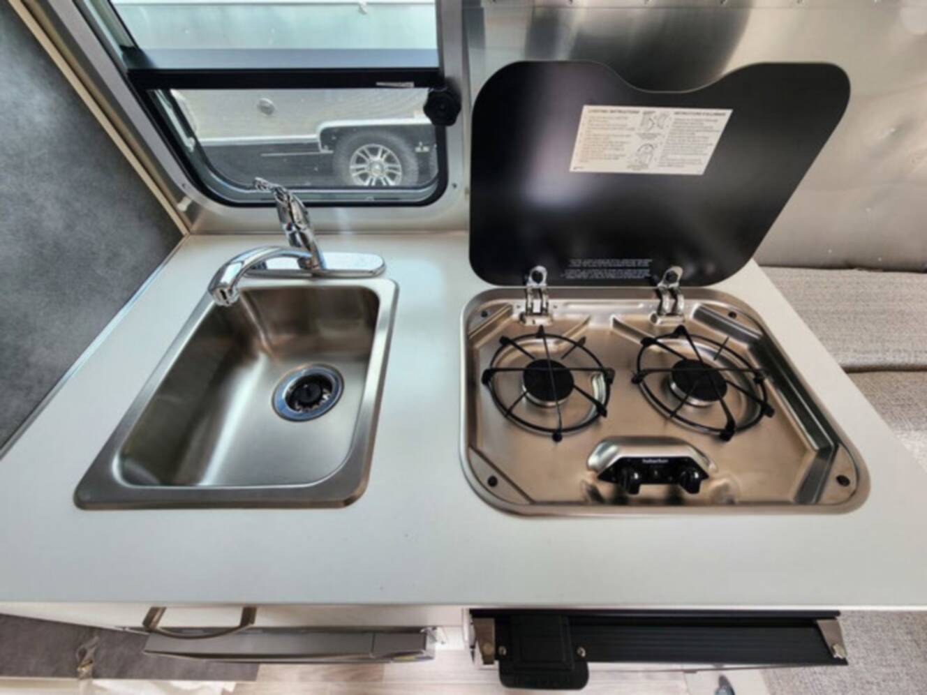 A photo of this 2025 Airstream Bambi 16RB