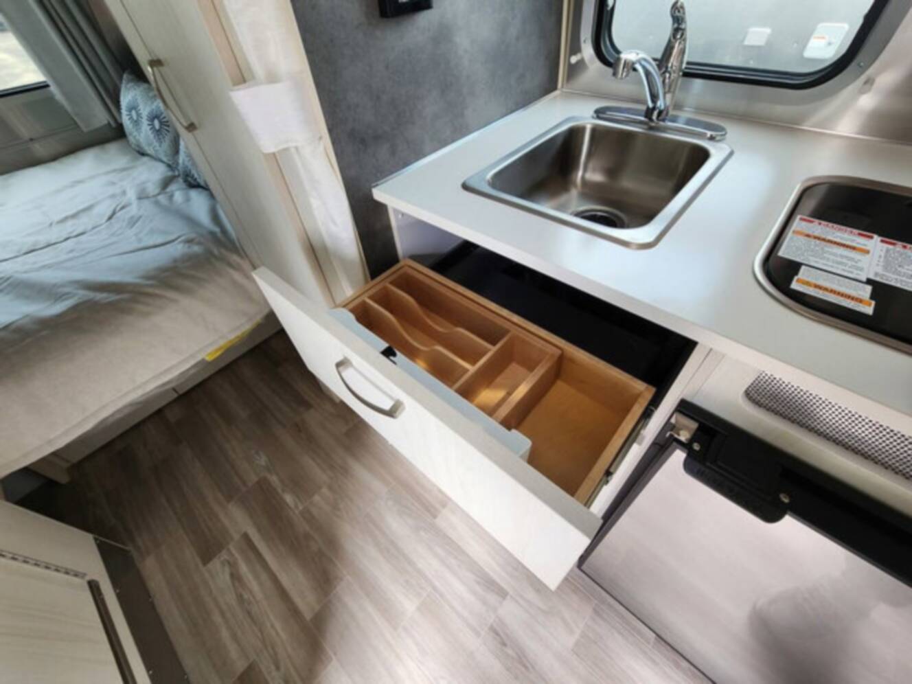 A photo of this 2025 Airstream Bambi 16RB