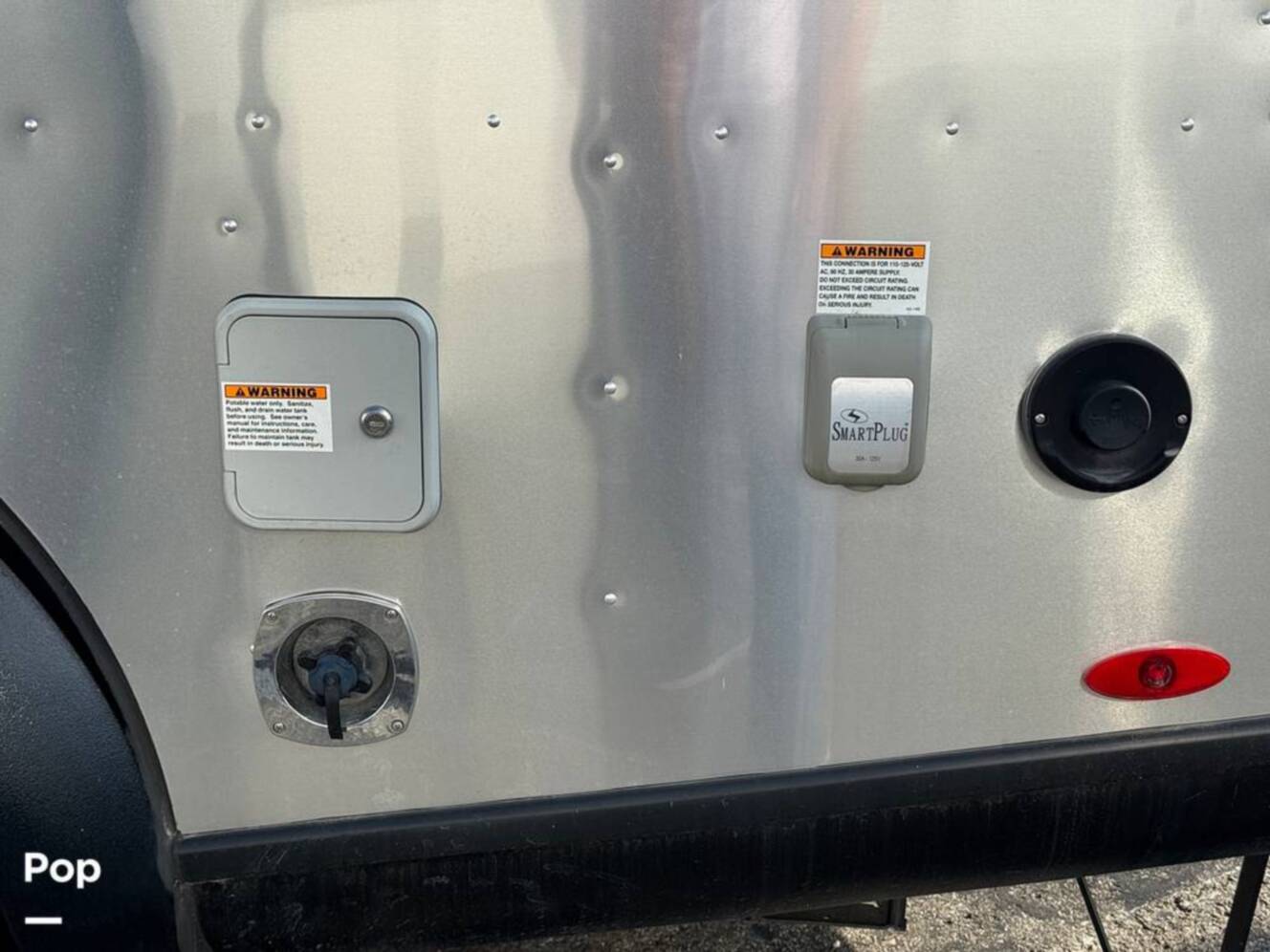 A photo of this 2022 Airstream Basecamp 16X