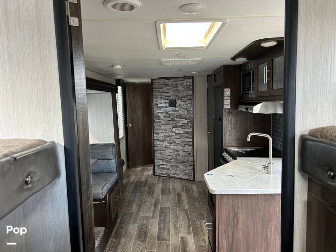A photo of this 2019 Forest River Grey Wolf 29TE