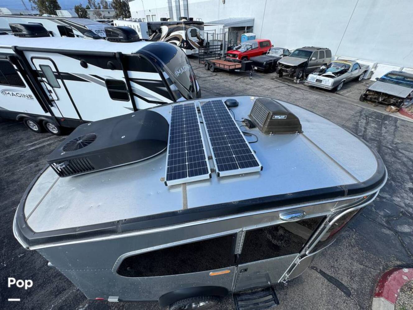A photo of this 2022 Airstream Basecamp 16X
