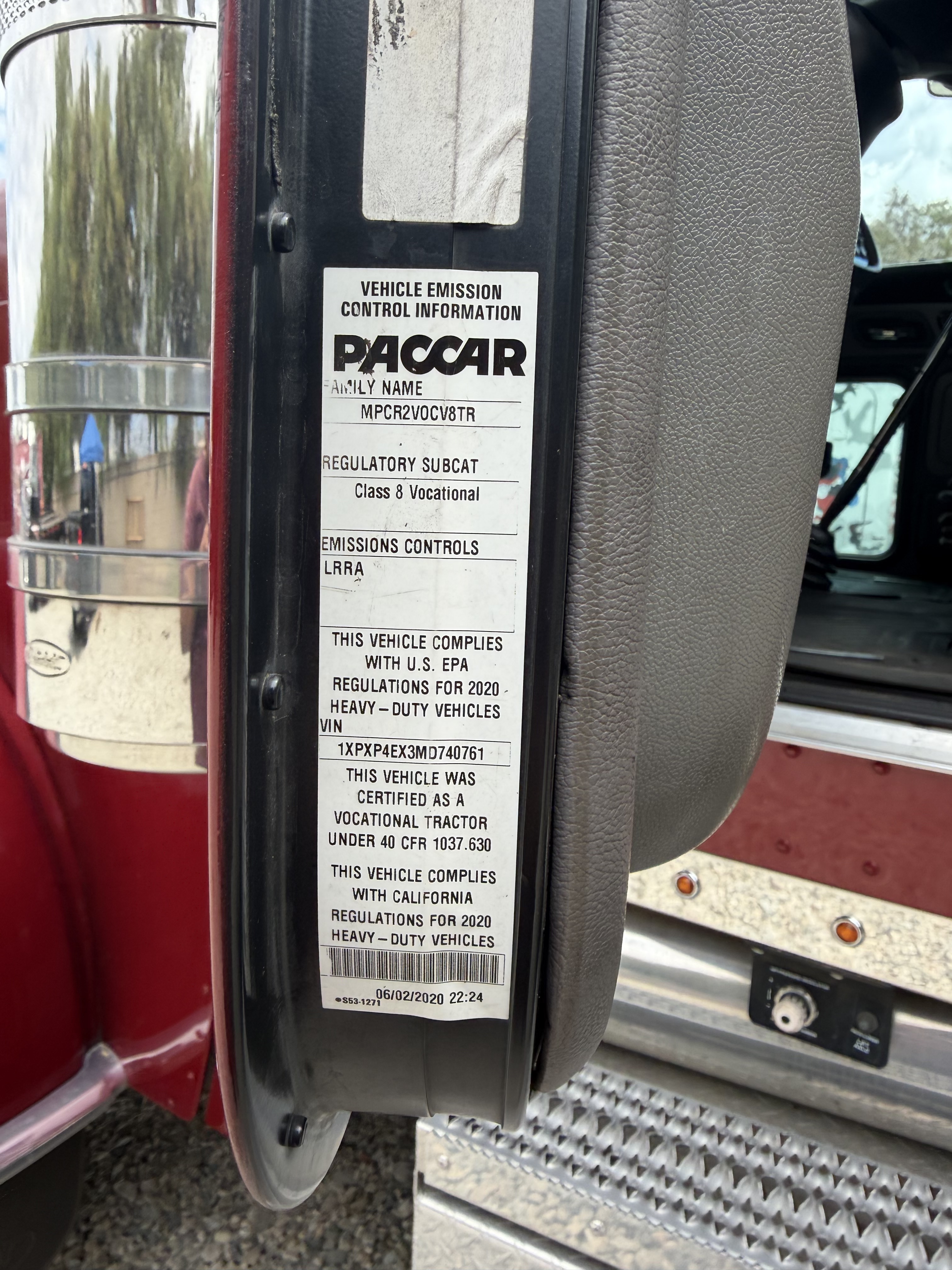 2021 PETERBILT 389 in Redlands, CA