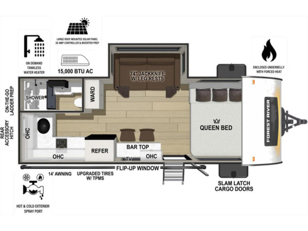 A photo of this 2026 Forest River Rv R Pod RP-185