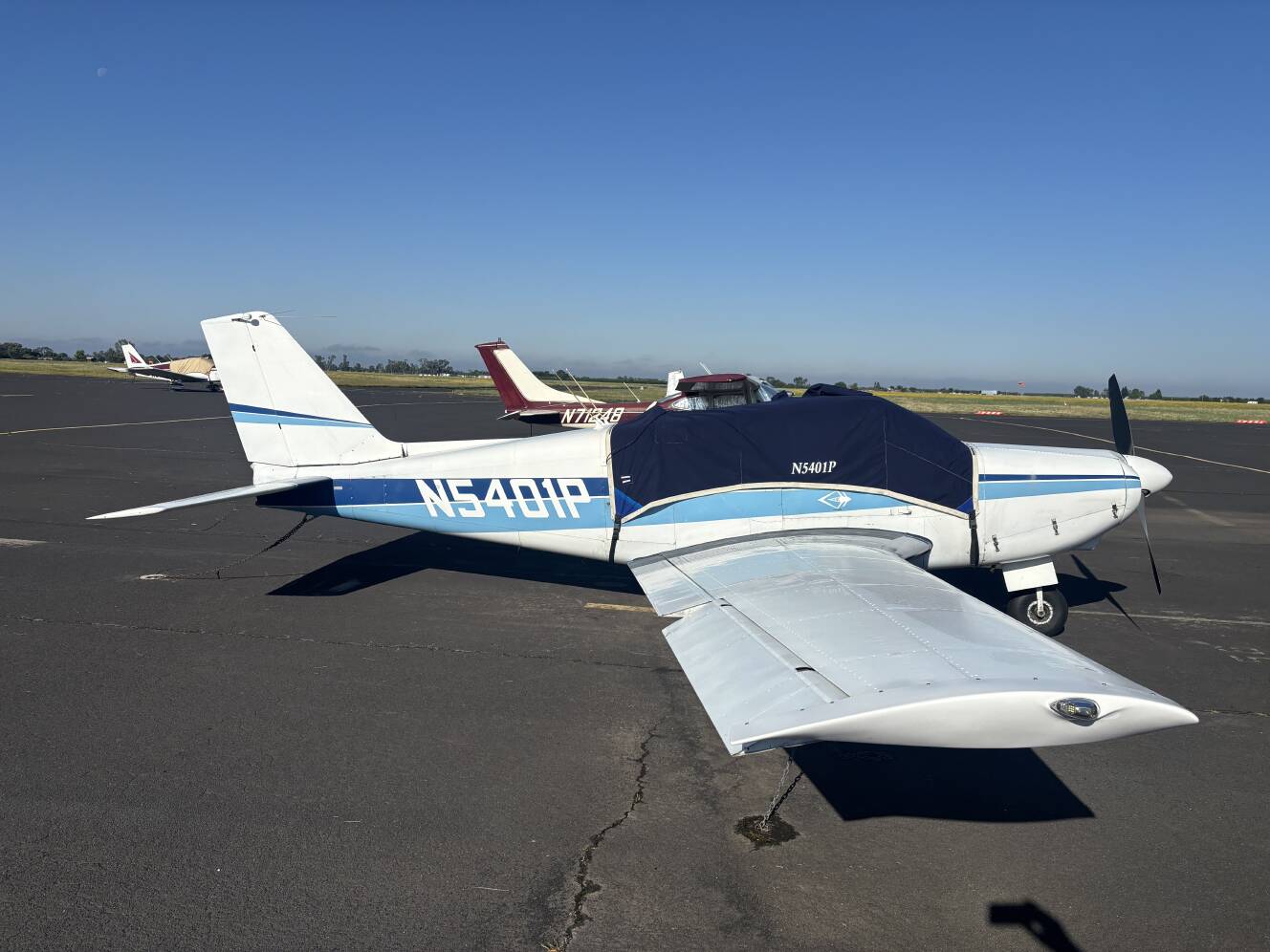A photo of this 1958 Piper Comanche 